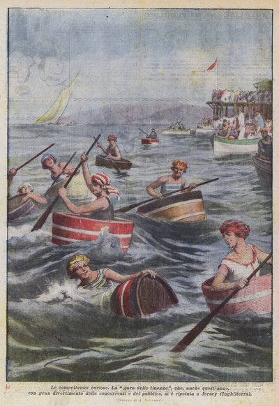 Las competiciones curiosas de Achille Beltrame