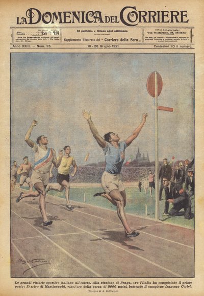 Las grandes victorias deportivas italianas en el extranjero de Achille Beltrame