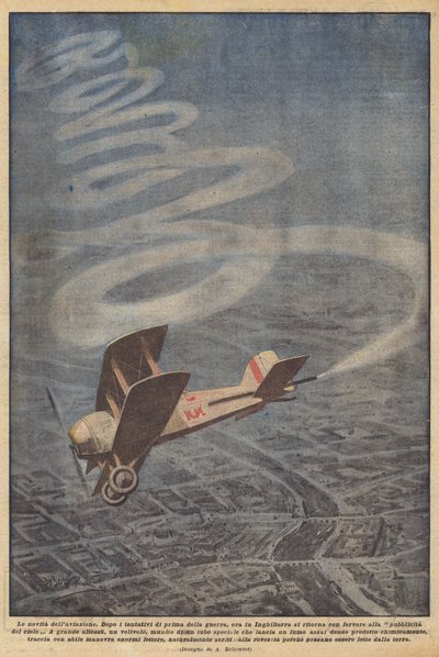Las novedades de la aviación de Achille Beltrame