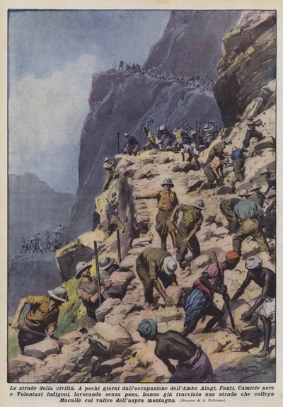 Las calles de la civilización de Achille Beltrame