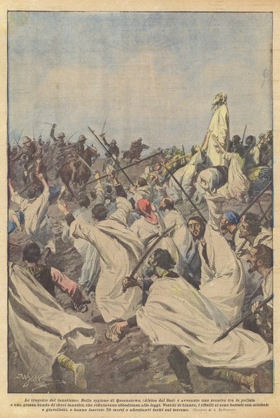 Las tragedias del fanatismo de Achille Beltrame