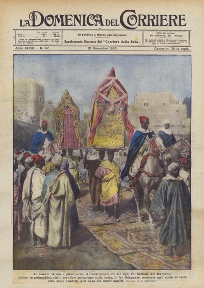 Las costumbres extrañas y pintorescas de Achille Beltrame