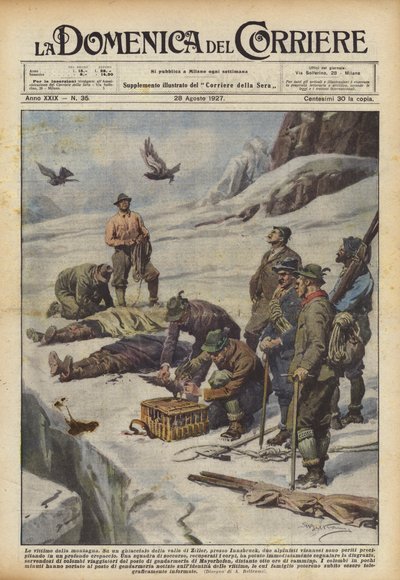Las víctimas de la montaña de Achille Beltrame