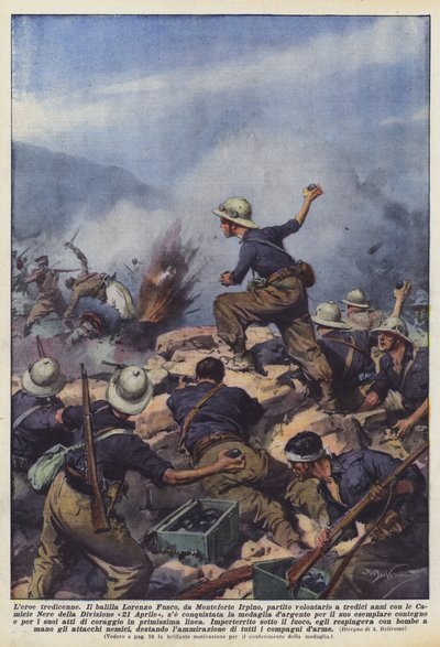 El héroe de trece años de Achille Beltrame