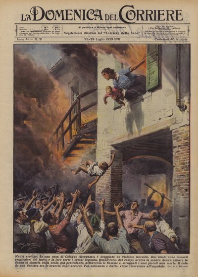 Madres heroicas de Achille Beltrame