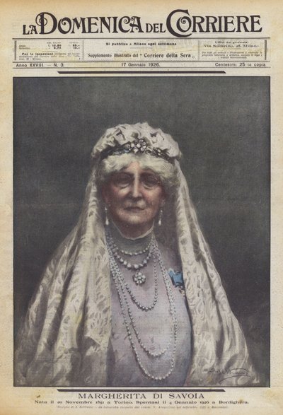Margarita de Saboya de Achille Beltrame