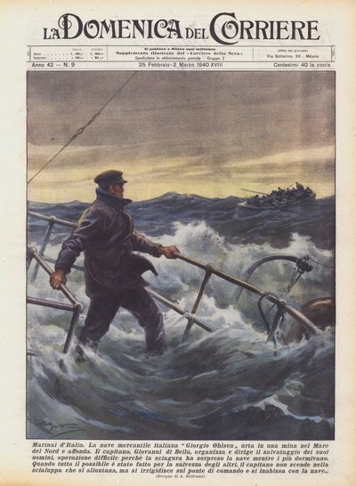 Marineros de Italia de Achille Beltrame