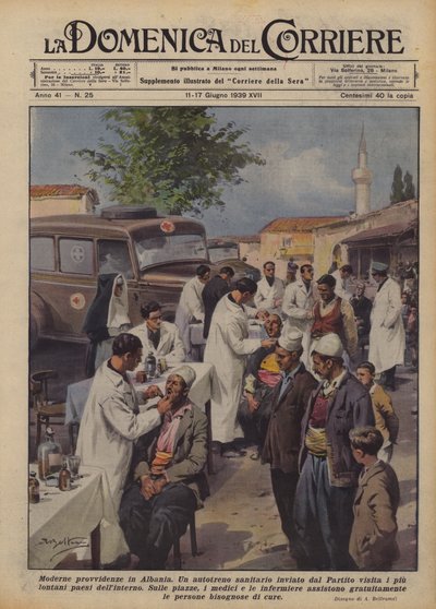 Modernas providencias en Albania de Achille Beltrame