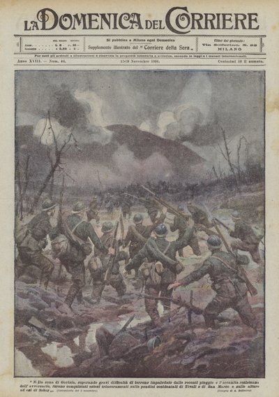 En la zona de Gorizia de Achille Beltrame