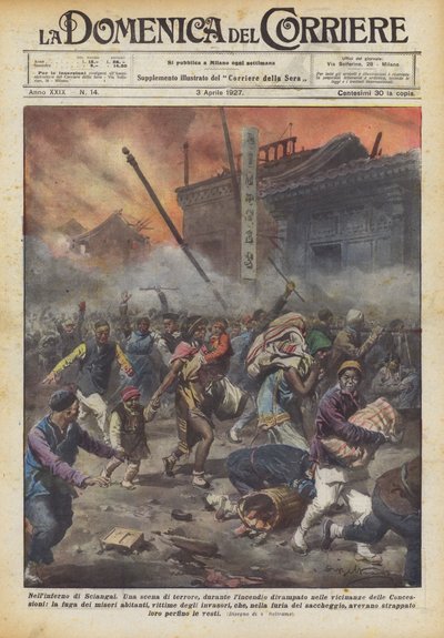 En el infierno de Shanghái de Achille Beltrame