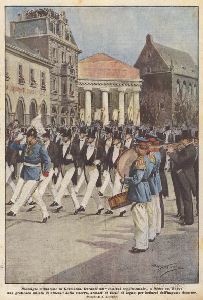 Nostalgias militaristas en Alemania de Achille Beltrame