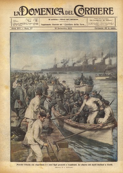 Para que Italia sea respetada y sus hijos protegidos y vengados de Achille Beltrame