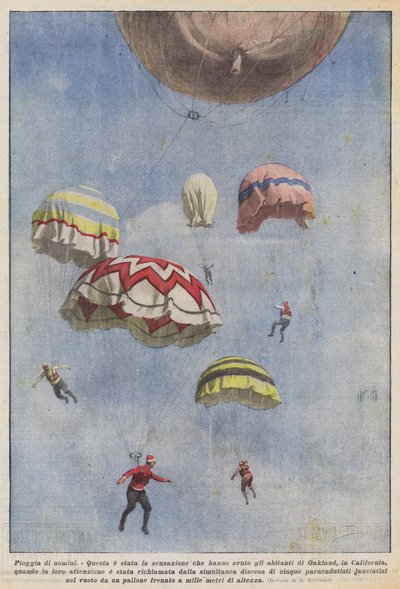 Lluvia de hombres de Achille Beltrame