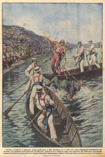 Cuando los alemanes se divierten de Achille Beltrame