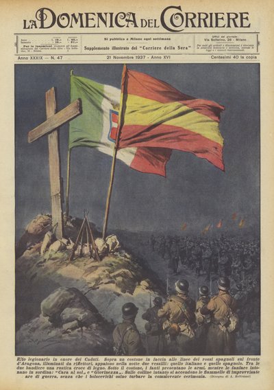 Rito legionario en honor a los Caídos de Achille Beltrame
