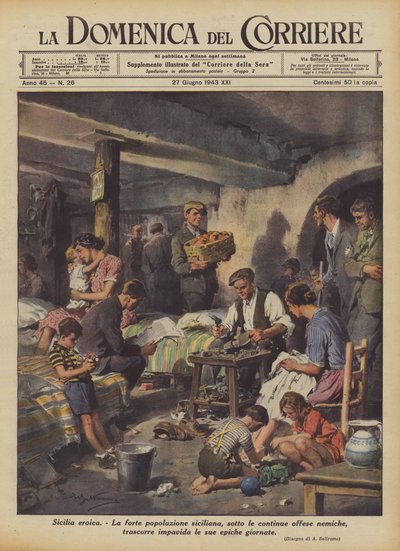 Sicilia heroica de Achille Beltrame
