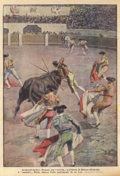 Espectáculos bárbaros de Achille Beltrame