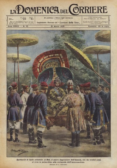 Espectáculos de fasto oriental de Achille Beltrame