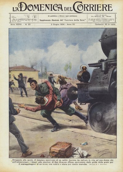 Arrancada de la muerte de Achille Beltrame