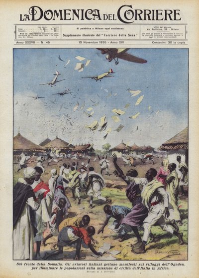 En el frente de Somalia de Achille Beltrame