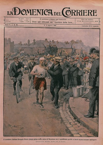 Los Juegos Olímpicos de 1908, portada de 