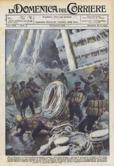 Entre el hielo y las olas de Achille Beltrame
