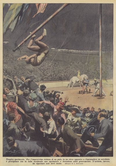 Espectáculo trágico de Achille Beltrame