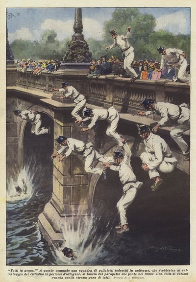 ¡Todos al agua! de Achille Beltrame