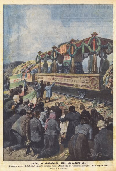 Un viaje de gloria de Achille Beltrame