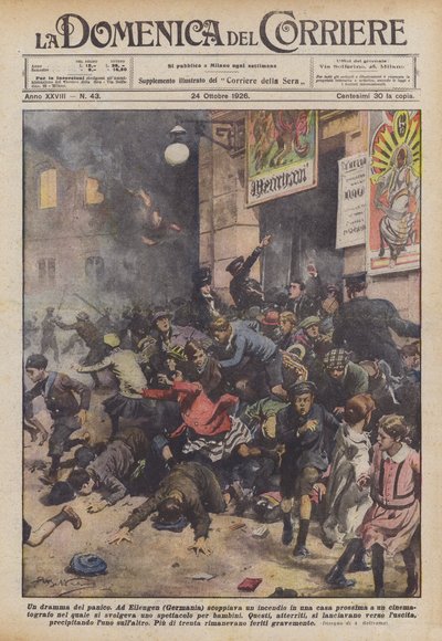 Un drama del pánico de Achille Beltrame