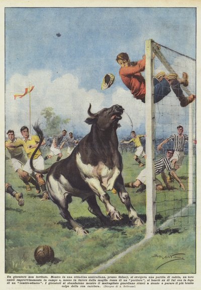Un jugador no invitado de Achille Beltrame