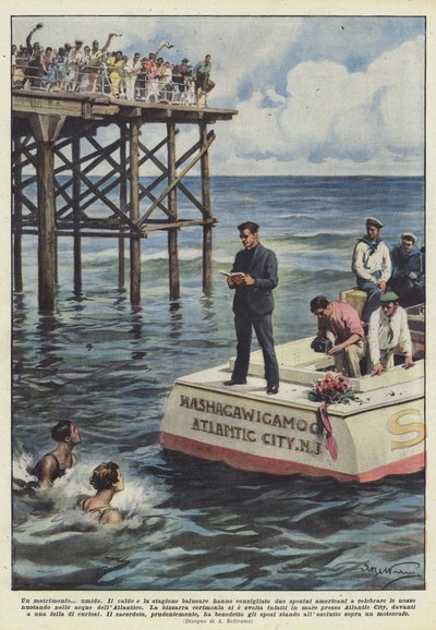 ¿Un matrimonio húmedo? de Achille Beltrame