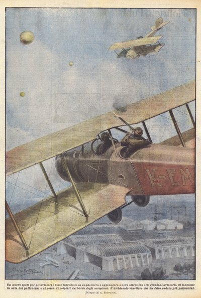 Un nuevo deporte para los aviadores ha sido introducido en Inglaterra y añadirá nueva atracción de Achille Beltrame