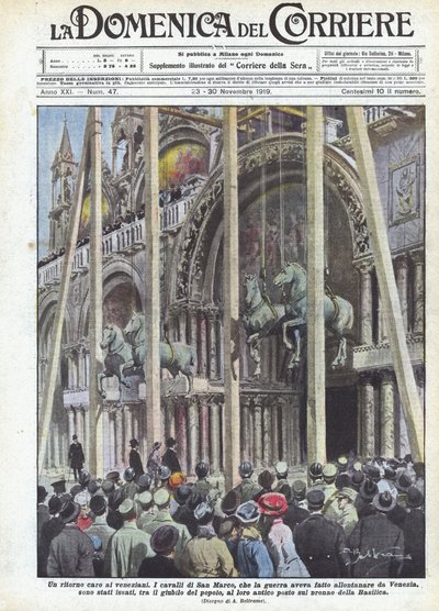 Un regreso querido por los venecianos de Achille Beltrame