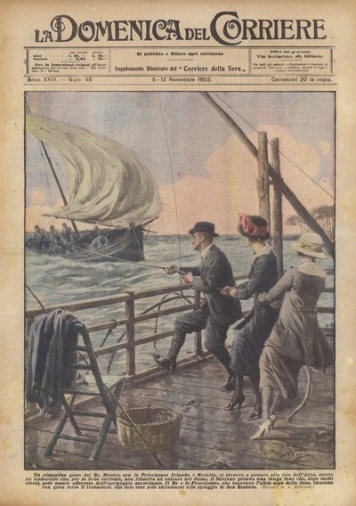 Un simpático gesto del Rey de Achille Beltrame