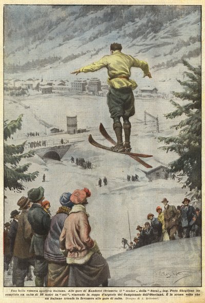 Una gran victoria deportiva italiana de Achille Beltrame