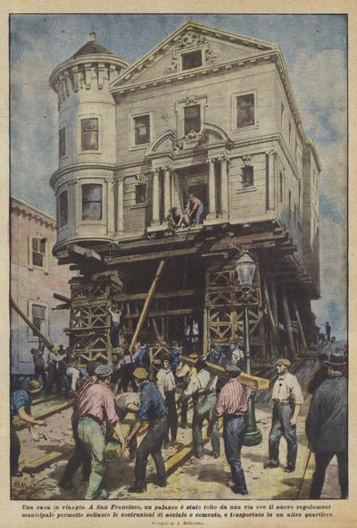 Una casa en viaje de Achille Beltrame