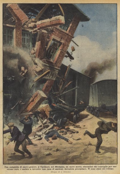 Una catapulta de nuevo tipo de Achille Beltrame