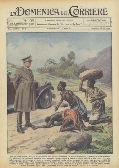 Una escena curiosa de Achille Beltrame