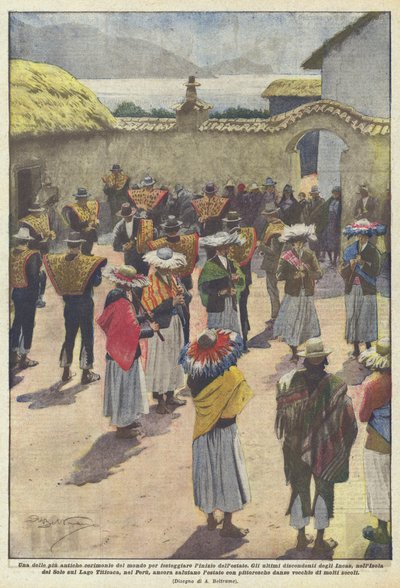 Una de las ceremonias más antiguas del mundo para celebrar el inicio del verano de Achille Beltrame