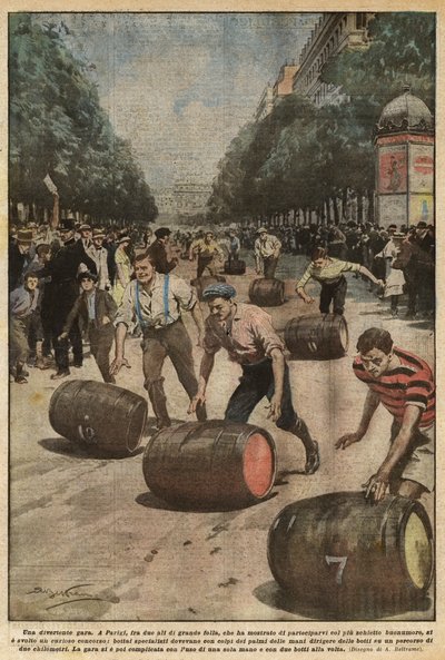 Una divertida carrera de Achille Beltrame