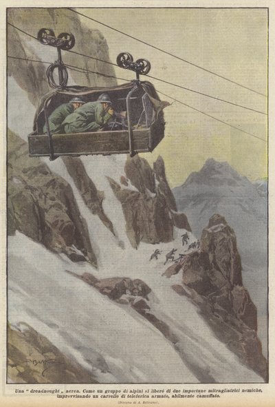Un acorazado aéreo de Achille Beltrame
