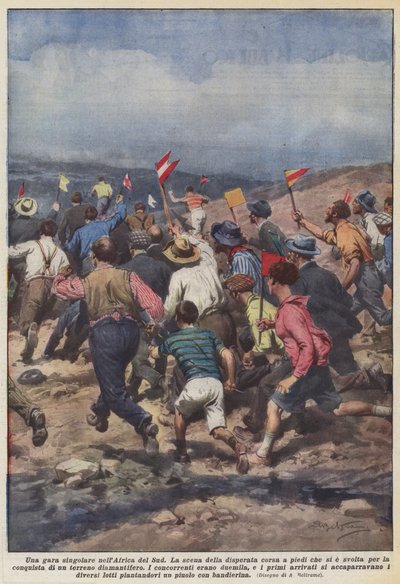 Una carrera singular en Sudáfrica de Achille Beltrame