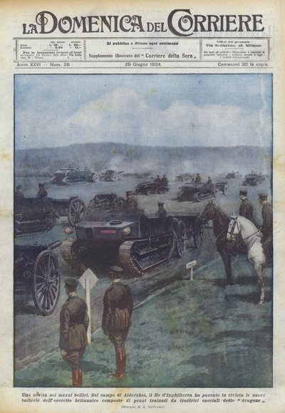 Una novedad en los medios bélicos de Achille Beltrame