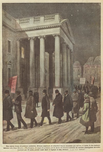 Una nueva forma de protesta colectiva de Achille Beltrame