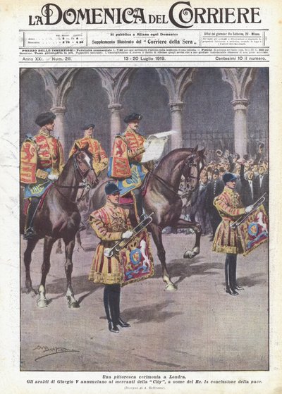 Una pintoresca ceremonia en Londres de Achille Beltrame