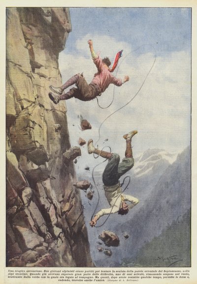 Una trágica ascensión de Achille Beltrame