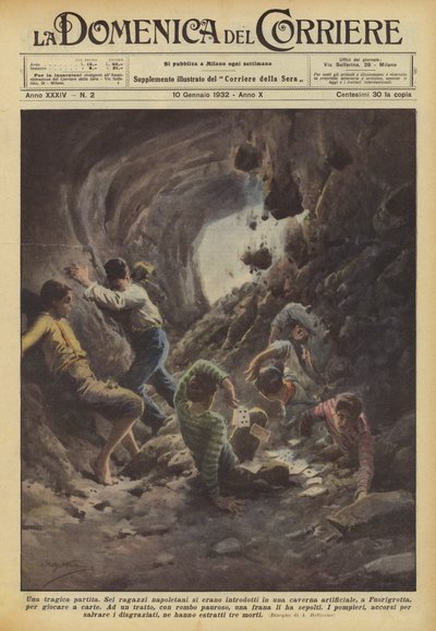 Un partido trágico de Achille Beltrame