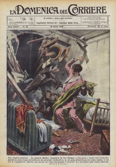 Una prisión trágica de Achille Beltrame