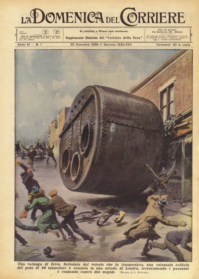 Una avalancha de hierro de Achille Beltrame